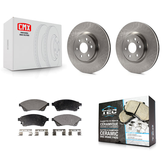 [Avant] Kit de Disque et plaquette (céramique) de frein pour Cadillac SRX Saab 9-4X K8T-100081