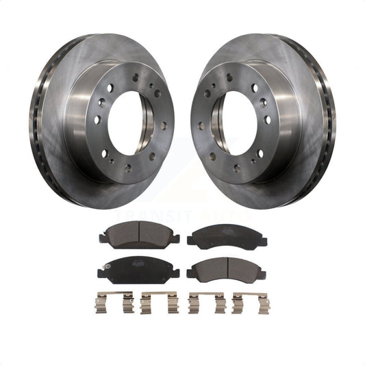 [Avant] Kit de Disque et plaquette (céramique) de frein pour Chevrolet Silverado 1500 Suburban K8T-100085 par Transit Auto