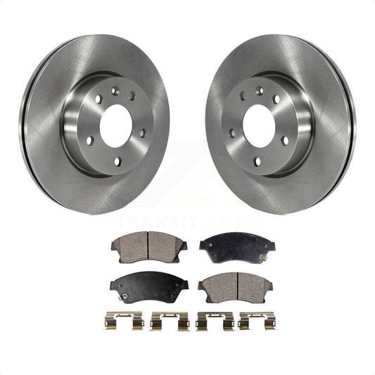 [Avant] Kit de Disque et plaquette (céramique) de frein pour Cadillac ATS K8T-100091 par Transit Auto