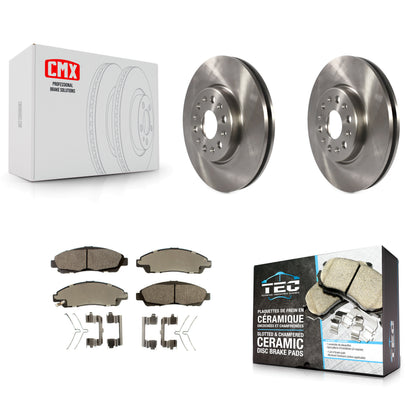[Avant] Kit de Disque et plaquette (céramique) de frein pour Chevrolet Traverse GMC Acadia Buick Enclave Blazer K8T-100094
