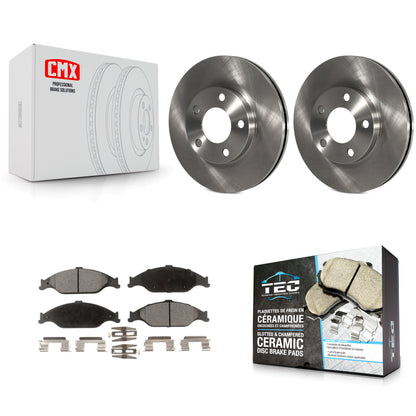 [Avant] Kit de Disque et plaquette (céramique) de frein pour Ford Mustang K8T-100100