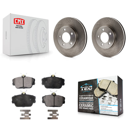 [Avant] Kit de Disque et plaquette (céramique) de frein pour 1994-1995 Ford Taurus SHO K8T-100101