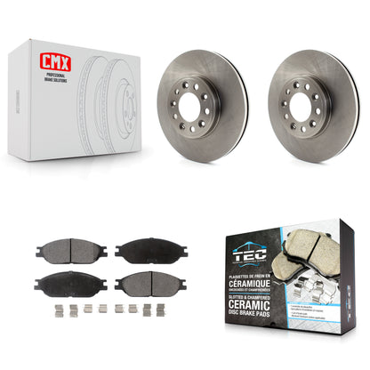 [Avant] Kit de Disque et plaquette (céramique) de frein pour 1999-2003 Ford Windstar K8T-100115