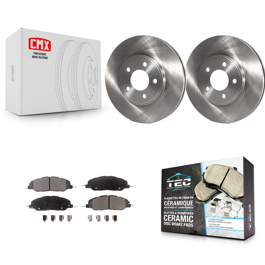[Avant] Kit de Disque et plaquette (céramique) de frein pour 2009 Ford Mustang Bullitt K8T-100128