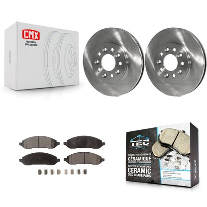 [Avant] Kit de Disque et plaquette (céramique) de frein pour 2004-2007 Ford Freestar Mercury Monterey K8T-100132