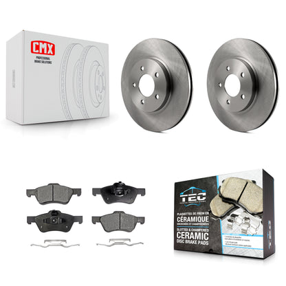 [Avant] Kit de Disque et plaquette (céramique) de frein pour Ford Escape Mercury Mariner Mazda Tribute K8T-100133