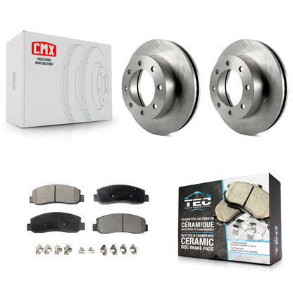 [Avant] Kit de Disque et plaquette (céramique) de frein pour Ford F-250 Super Duty F-350 K8T-100135