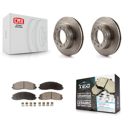[Avant] Kit de Disque et plaquette (céramique) de frein pour Ford F-350 Super Duty F-250 K8T-100140