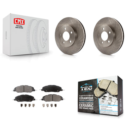 [Avant] Kit de Disque et plaquette (céramique) de frein pour 2005-2010 Ford Mustang Base K8T-100141