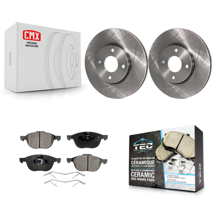 [Avant] Kit de Disque et plaquette (céramique) de frein pour 2005-2007 Ford Focus K8T-100142