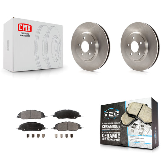 [Avant] Kit de Disque et plaquette (céramique) de frein pour Ford Mustang K8T-100143