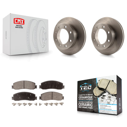 [Avant] Kit de Disque et plaquette (céramique) de frein pour 2011 Ford F-350 Super Duty 4WD avec Dual Rear Wheels K8T-100146