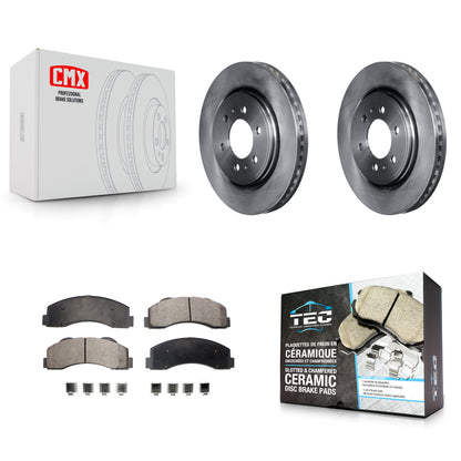 [Avant] Kit de Disque et plaquette (céramique) de frein pour Ford F-150 Expedition Lincoln Navigator K8T-100152