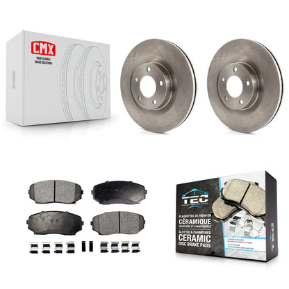 [Avant] Kit de Disque et plaquette (céramique) de frein pour Ford Edge Lincoln MKX K8T-100153