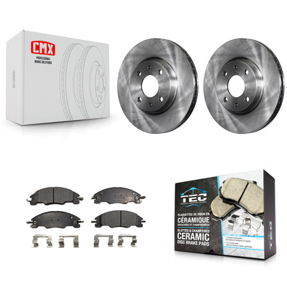 [Avant] Kit de Disque et plaquette (céramique) de frein pour 2008-2011 Ford Focus K8T-100155