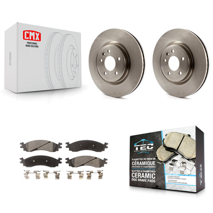 [Avant] Kit de Disque et plaquette (céramique) de frein pour 2010-2012 Ford Taurus SHO K8T-100161