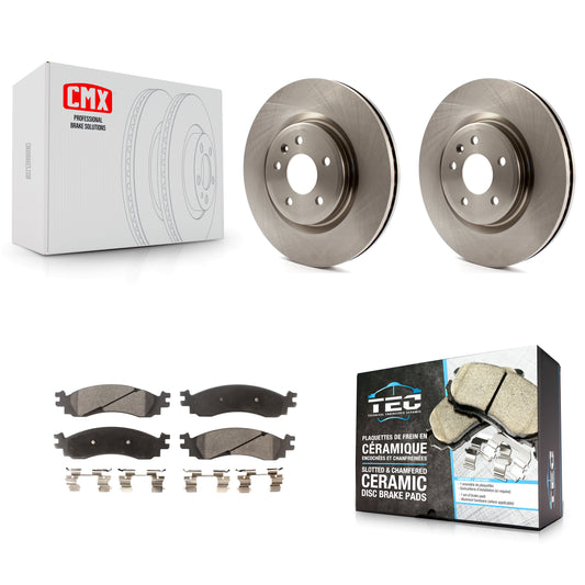 [Avant] Kit de Disque et plaquette (céramique) de frein pour 2010-2012 Ford Taurus SHO K8T-100161