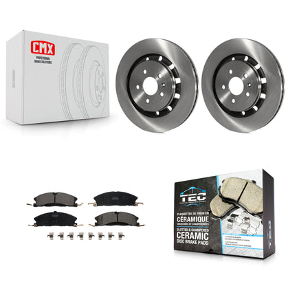 [Avant] Kit de Disque et plaquette (céramique) de frein pour Ford Explorer Taurus Flex Police Interceptor Utility Lincoln Sedan MKS MKT Special Service K8T-100170