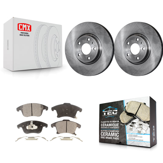 [Avant] Kit de Disque et plaquette (céramique) de frein pour Ford Fusion Lincoln MKZ K8T-100171