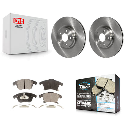 [Avant] Kit de Disque et plaquette (céramique) de frein pour Ford Fusion Lincoln MKZ K8T-100172