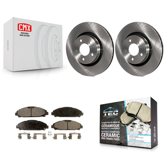 [Avant] Kit de Disque et plaquette (céramique) de frein pour Ford Mustang K8T-100175