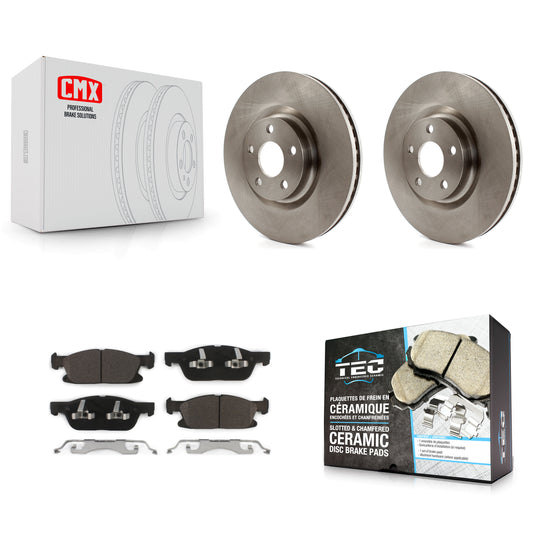 [Avant] Kit de Disque et plaquette (céramique) de frein pour Ford Edge K8T-100176