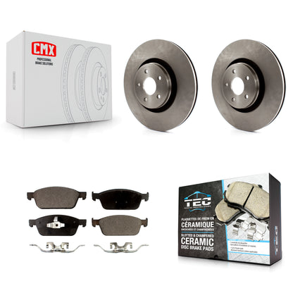 [Avant] Kit de Disque et plaquette (céramique) de frein pour Ford Focus Lincoln MKC K8T-100177