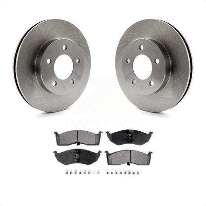 [Avant] Kit de Disque et plaquette (céramique) de frein pour Chrysler Dodge Intrepid Concorde LHS Eagle Vision New Yorker K8T-100183 par Transit Auto