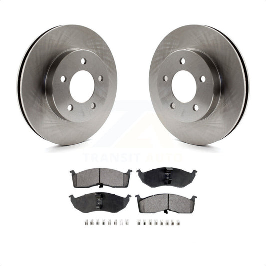 [Avant] Kit de Disque et plaquette (céramique) de frein pour Chrysler Dodge Intrepid Concorde LHS Eagle Vision New Yorker K8T-100183 par Transit Auto