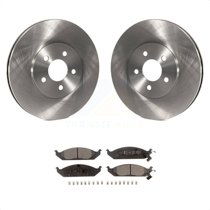 [Avant] Kit de Disque et plaquette (céramique) de frein pour Dodge Stratus Chrysler Cirrus Plymouth Breeze K8T-100188 par Transit Auto