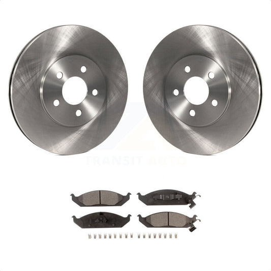 [Avant] Kit de Disque et plaquette (céramique) de frein pour Dodge Stratus Chrysler Cirrus Plymouth Breeze K8T-100188 par Transit Auto