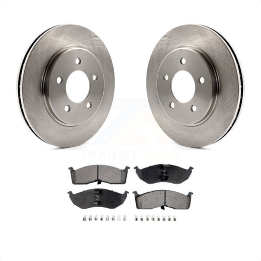 [Avant] Kit de Disque et plaquette (céramique) de frein pour Dodge Grand Caravan Chrysler Plymouth Town & Country Voyager Prowler K8T-100193 par Transit Auto
