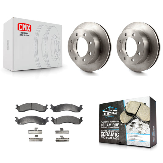 [Avant] Kit de Disque et plaquette (céramique) de frein pour Dodge Ram 2500 3500 Van K8T-100201