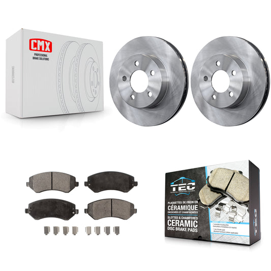 [Avant] Kit de Disque et plaquette (céramique) de frein pour 2002-2007 Jeep Liberty K8T-100207