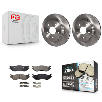 [Avant] Kit de Disque et plaquette (céramique) de frein pour Dodge Ram 1500 Durango K8T-100213