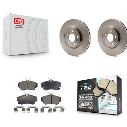 [Avant] Kit de Disque et plaquette (céramique) de frein pour Chrysler PT Cruiser Dodge Neon K8T-100215