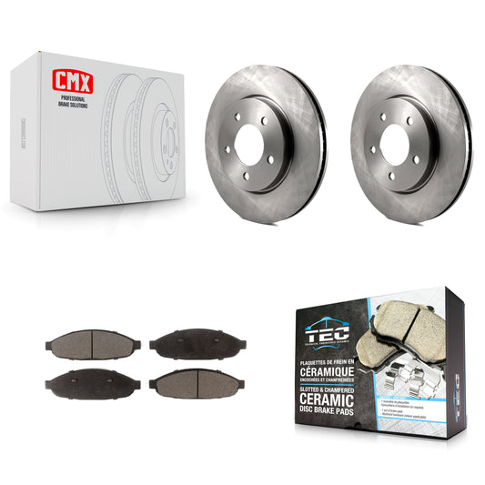 [Avant] Kit de Disque et plaquette (céramique) de frein pour 2004-2008 Chrysler Pacifica K8T-100218
