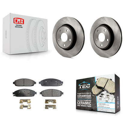 [Avant] Kit de Disque et plaquette (céramique) de frein pour Jeep Grand Cherokee Commander K8T-100223