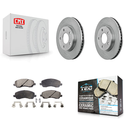 [Avant] Kit de Disque et plaquette (céramique) de frein pour Dodge Caliber Mitsubishi Lancer K8T-100227
