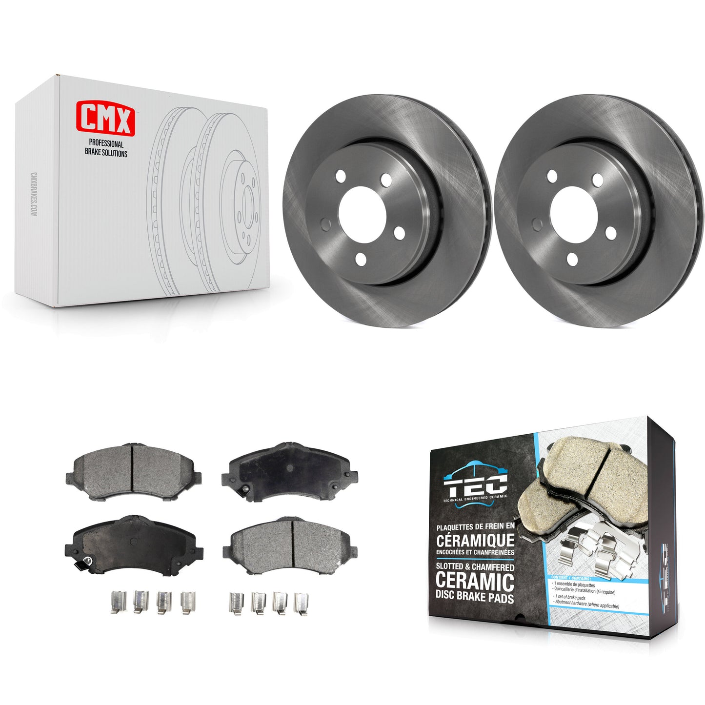 [Avant] Kit de Disque et plaquette (céramique) de frein pour Jeep Liberty Dodge Nitro K8T-100230