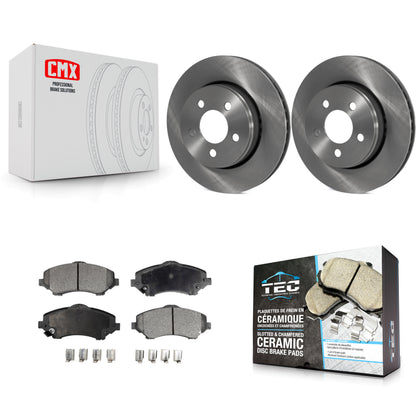 [Avant] Kit de Disque et plaquette (céramique) de frein pour Jeep Liberty Dodge Nitro K8T-100230