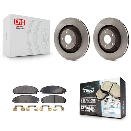 [Avant] Kit de Disque et plaquette (céramique) de frein pour Dodge Chrysler 200 Avenger Caliber K8T-100236