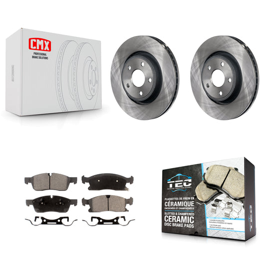 [Avant] Kit de Disque et plaquette (céramique) de frein pour Jeep Grand Cherokee Dodge Durango WK K8T-100240