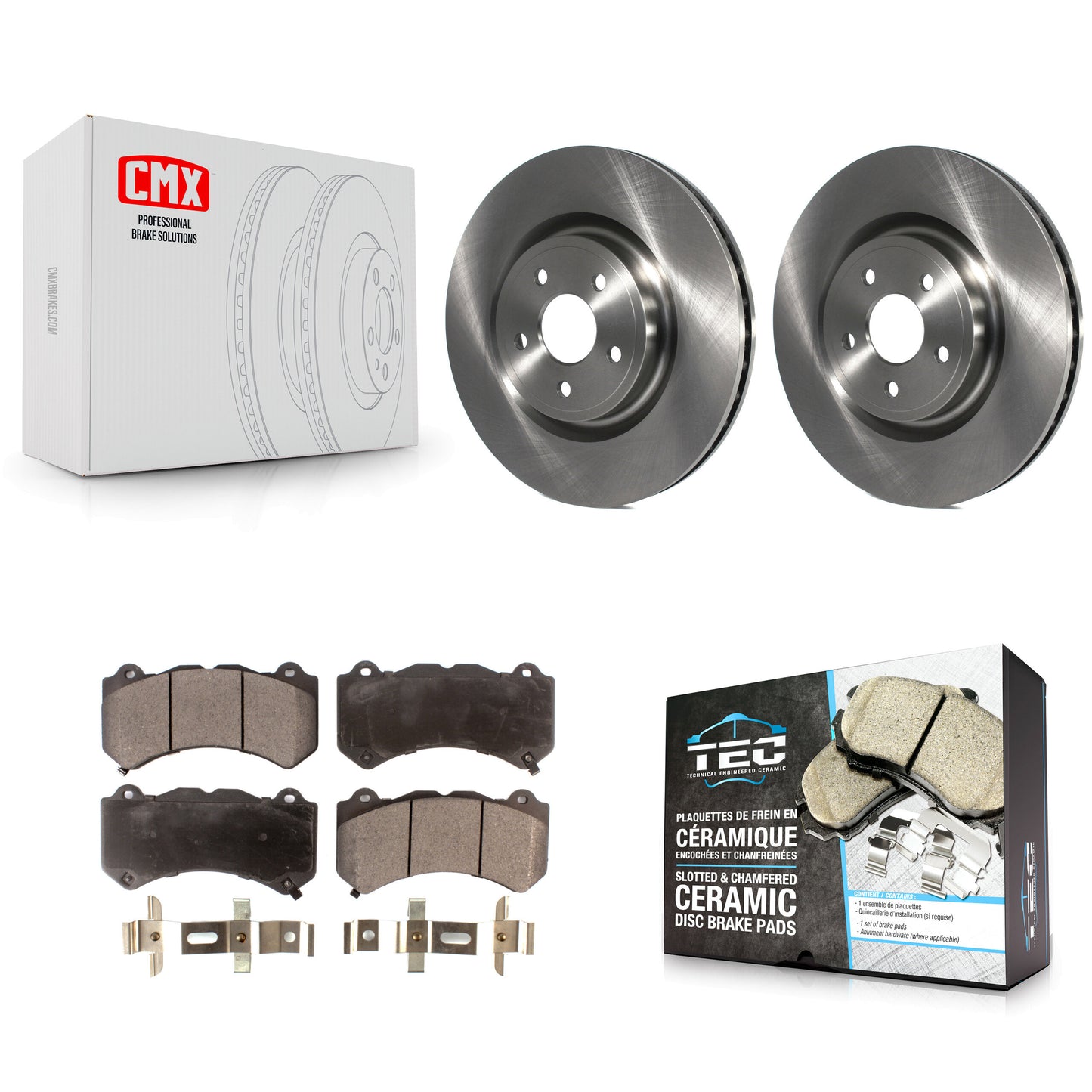 [Avant] Kit de Disque et plaquette (céramique) de frein pour Jeep Grand Cherokee Dodge Durango K8T-100242