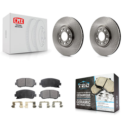 [Avant] Kit de Disque et plaquette (céramique) de frein pour Dodge Dart Chrysler 200 K8T-100244