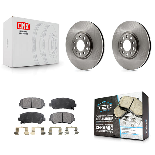 [Avant] Kit de Disque et plaquette (céramique) de frein pour Dodge Dart Chrysler 200 K8T-100244