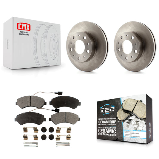 [Avant] Kit de Disque et plaquette (céramique) de frein pour Ram ProMaster 1500 2500 3500 K8T-100245