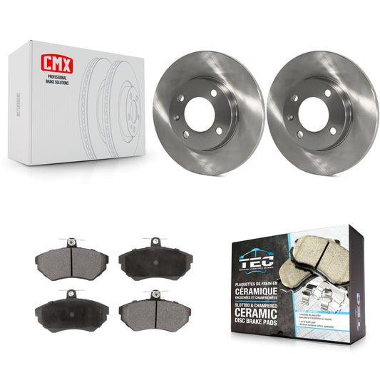 [Avant] Kit de Disque et plaquette (céramique) de frein pour 1996 Volkswagen Golf 1.9L K8T-100252