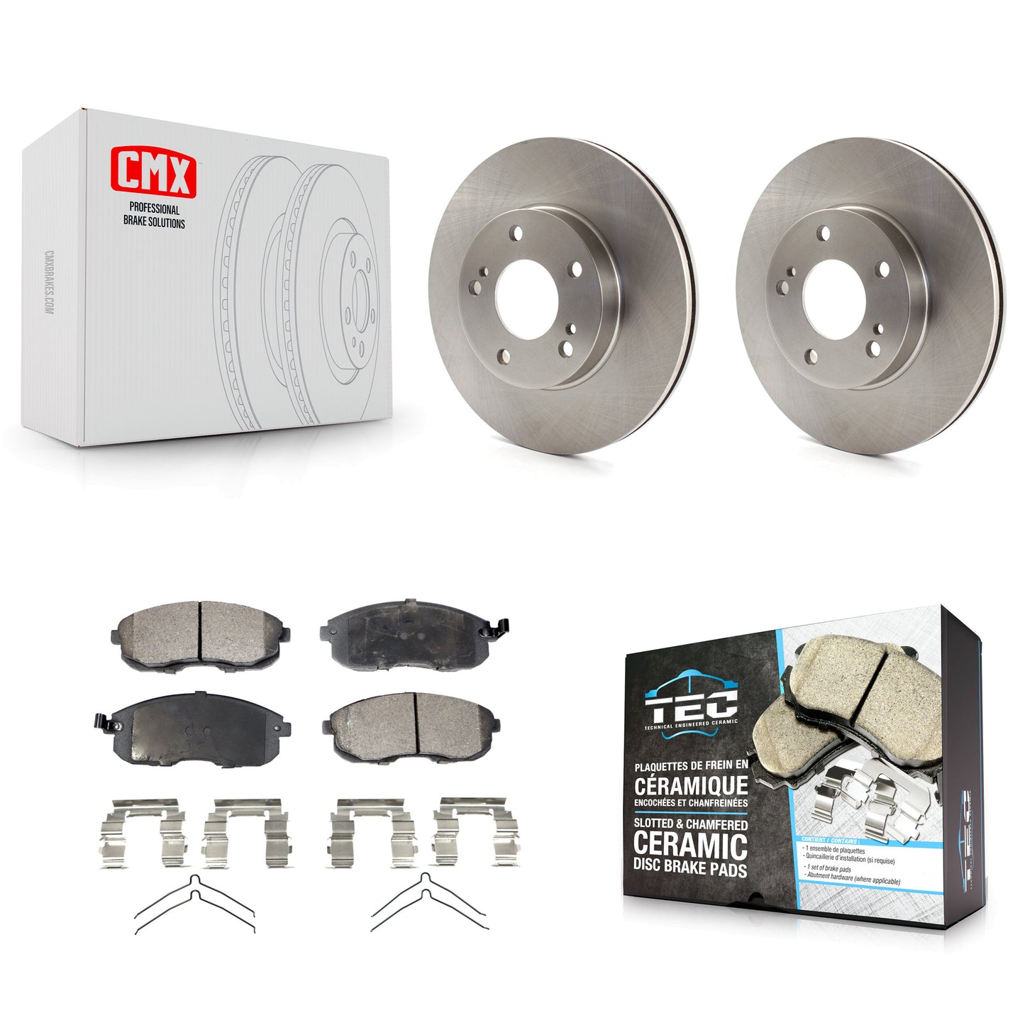 [Avant] Kit de Disque et plaquette (céramique) de frein pour Nissan Maxima INFINITI I30 K8T-100259