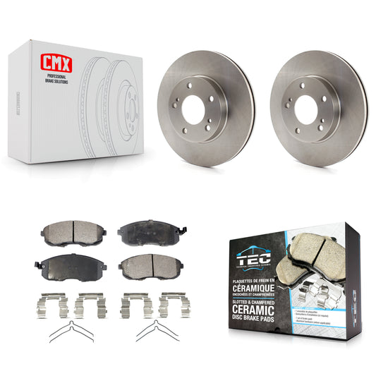 [Avant] Kit de Disque et plaquette (céramique) de frein pour Nissan Maxima INFINITI I30 K8T-100259
